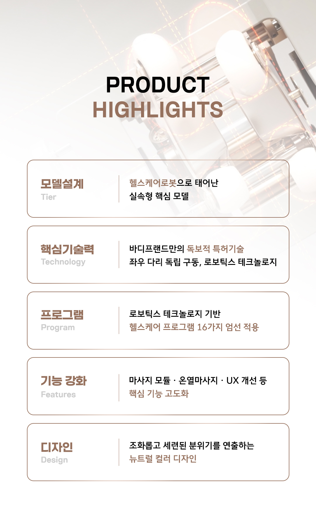 바디프랜드 레그넘로봇 상세 이미지 3
